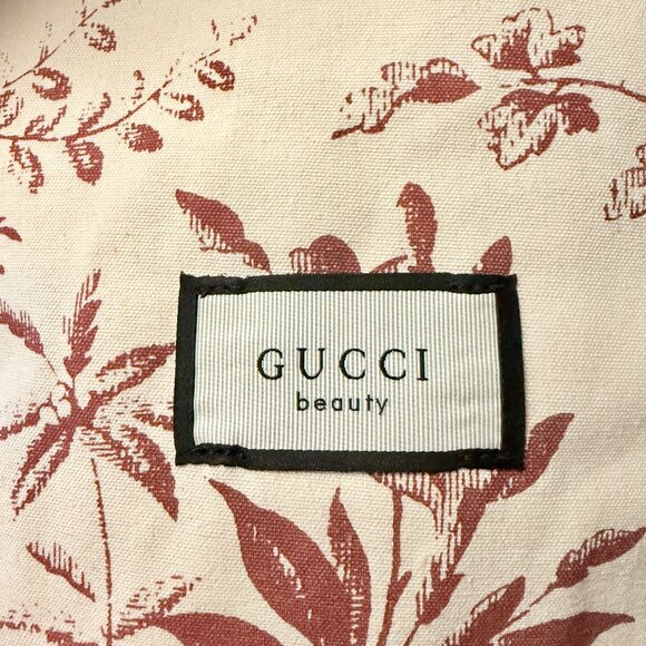 Gucci Beauty Floral Canvas Tote Bag - Picture 2 of 4